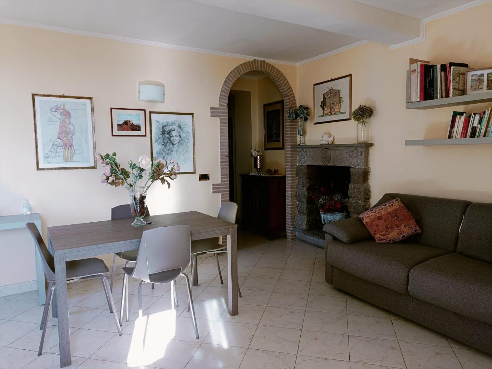 La Casa Del Sole Daire Caprarola Dış mekan fotoğraf